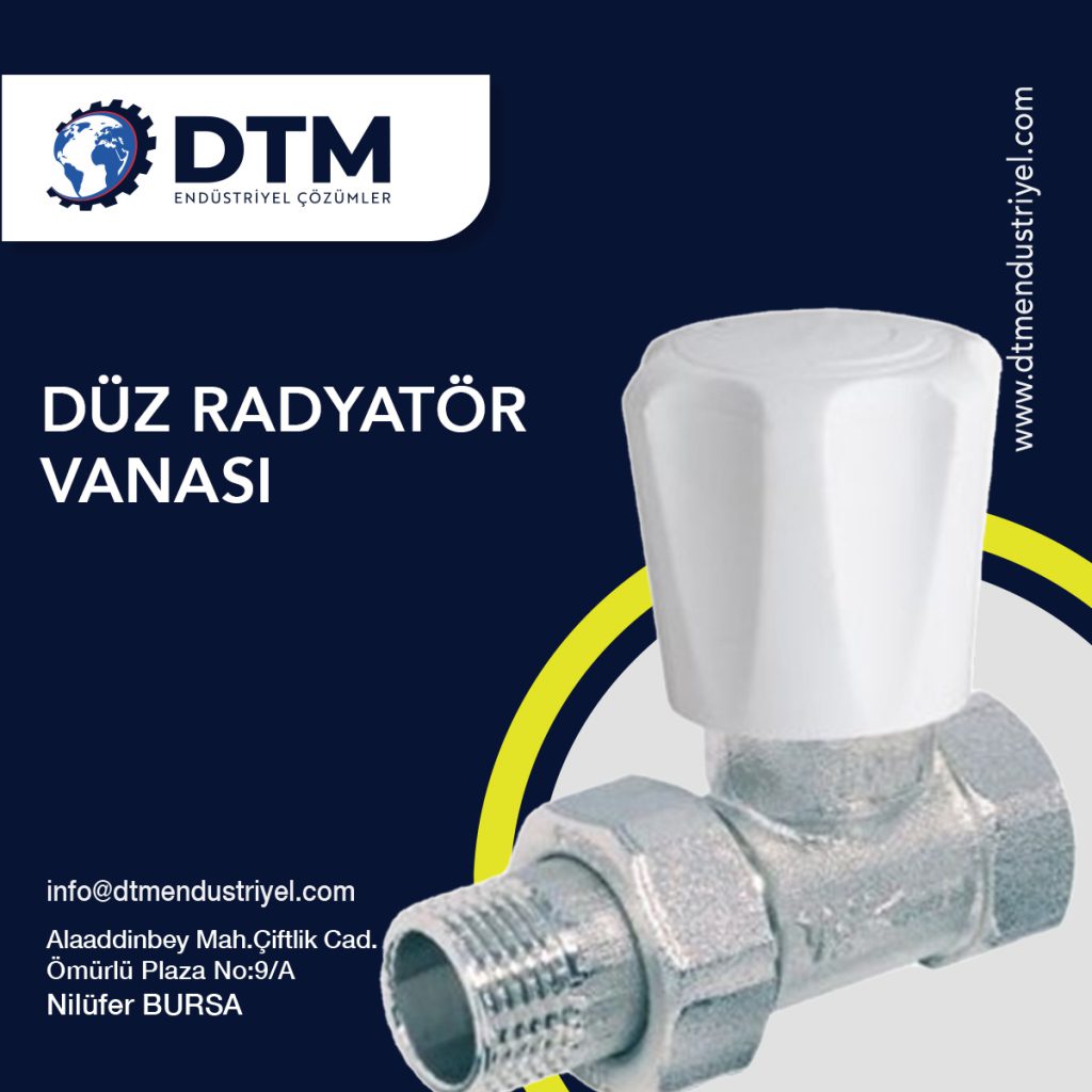 DÜZ RADYATÖR VANASI