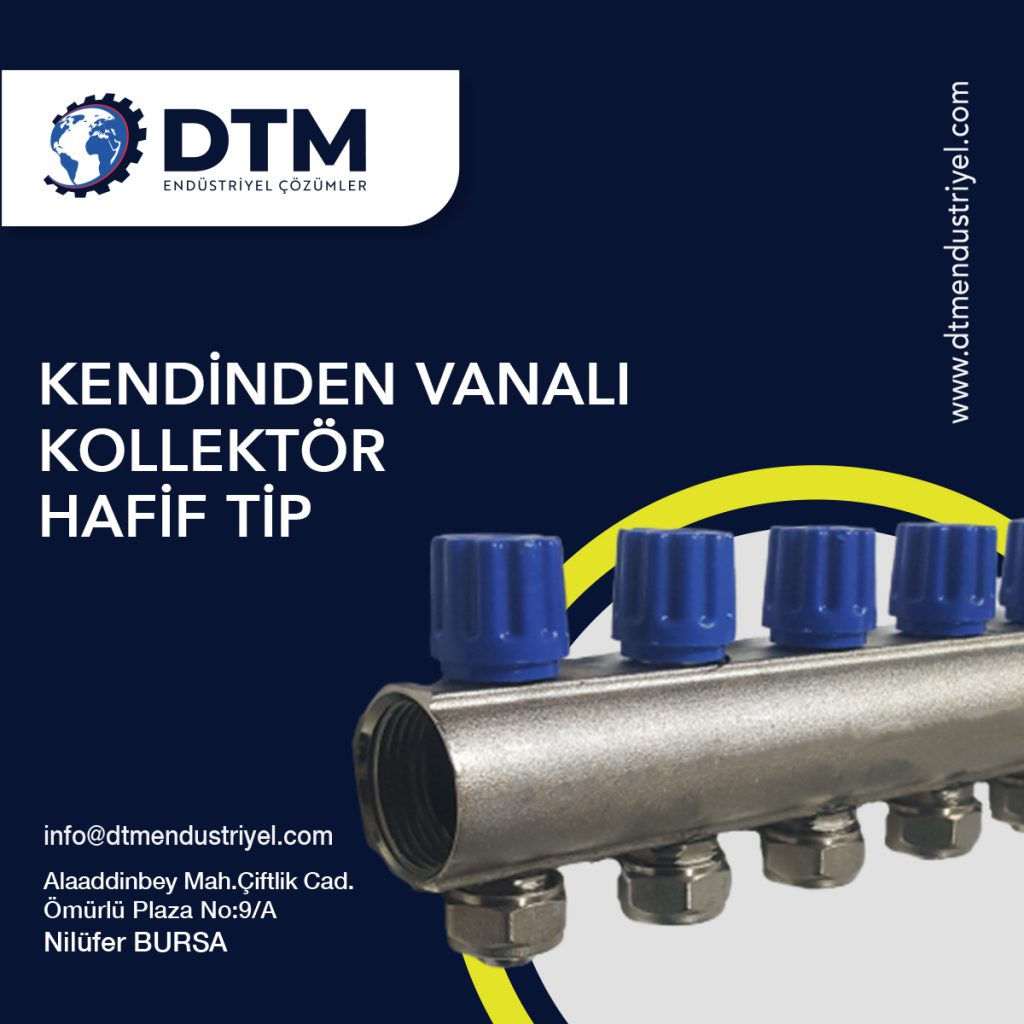 KENDİNDEN VANALI KOLLEKTÖR