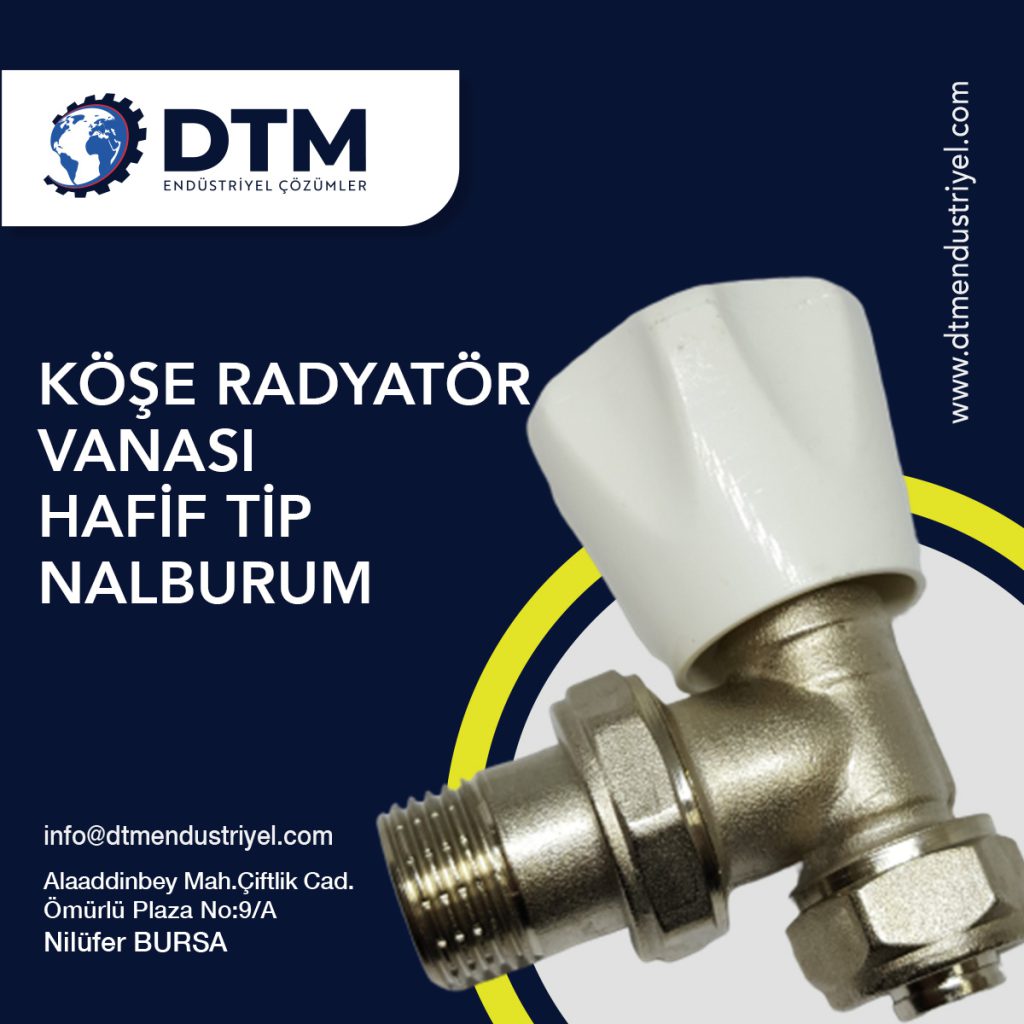KÖŞE RADYATÖR VANASI