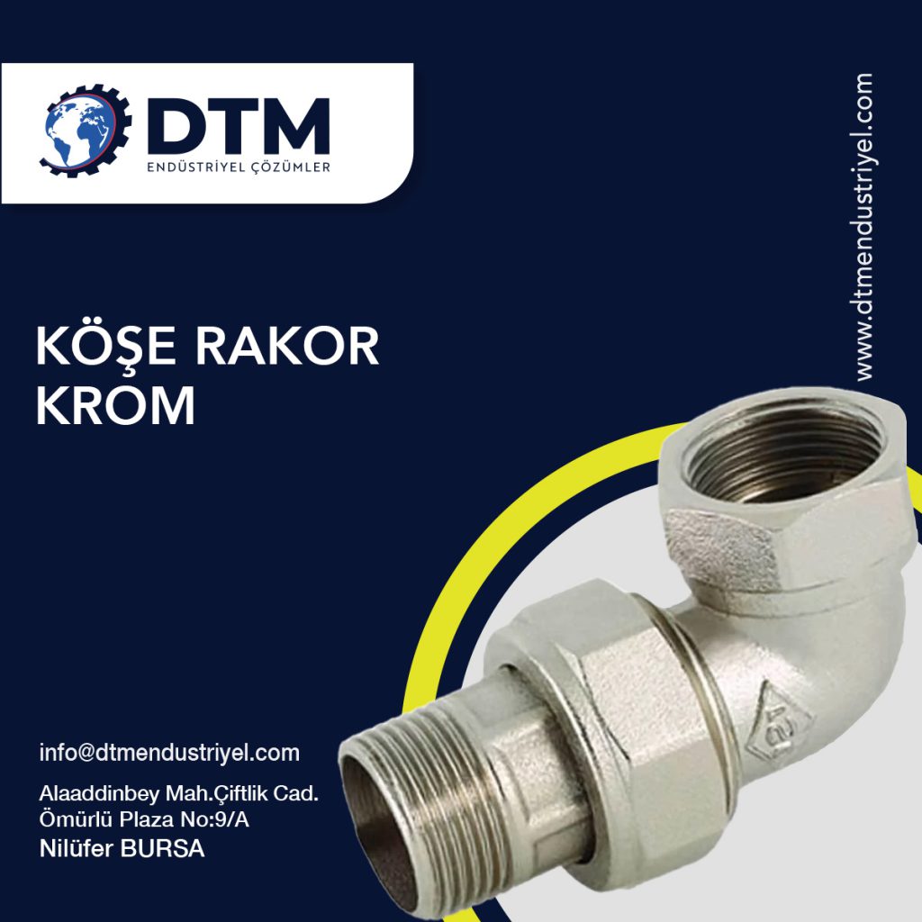 KÖŞE RAKOR KROM
