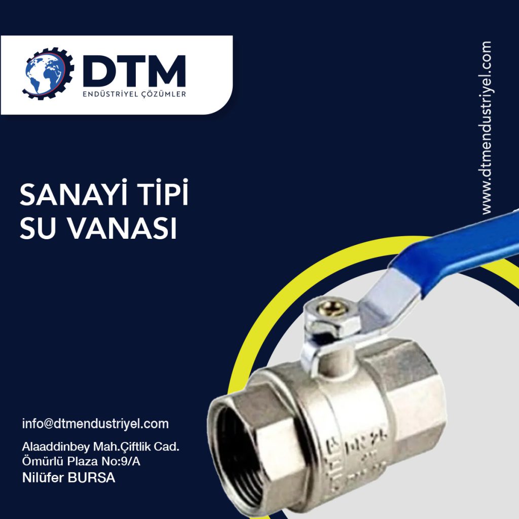 SANAYİ TİPİ SU VANASI